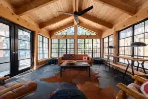 Brown WeatherMaster windows installed in a Northern Ohio home.